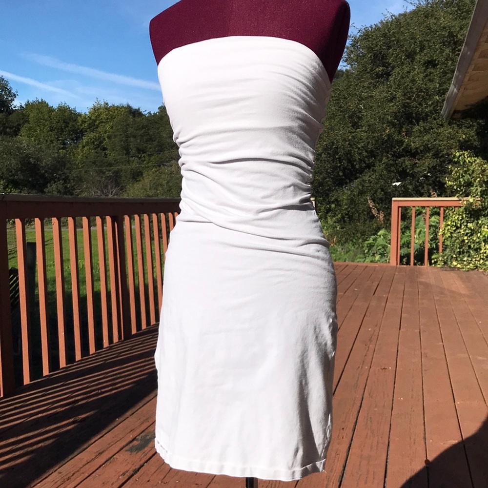 Sleeveless tube dress